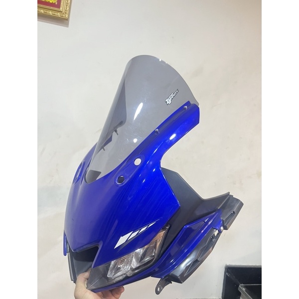 Kính gió r1 cho r15v3 lắp như zin siêu cao siêu to