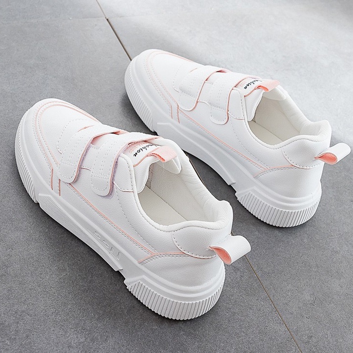 Giày thể thao nữ giá rẻ sneaker nữ màu trắng đế bằng cao cấp ulzzang - TKB-C5C5 | BigBuy360 - bigbuy360.vn