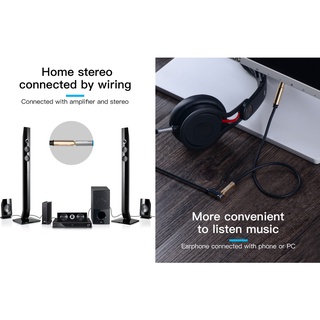 Cáp mở rộng dây audio Aux 3.5mm Vention BFABY (30cm)