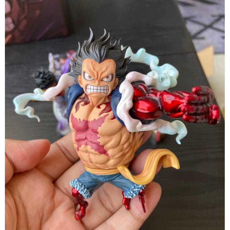Mô hình One Piece Resin chính hãng - Luffy Gear 4 KC Studio