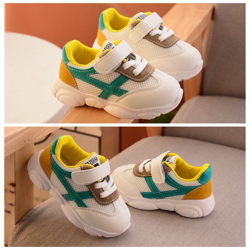 Kids Baby Running Shoes Boy Girls Fashion Sport Breathable Mesh Shoes