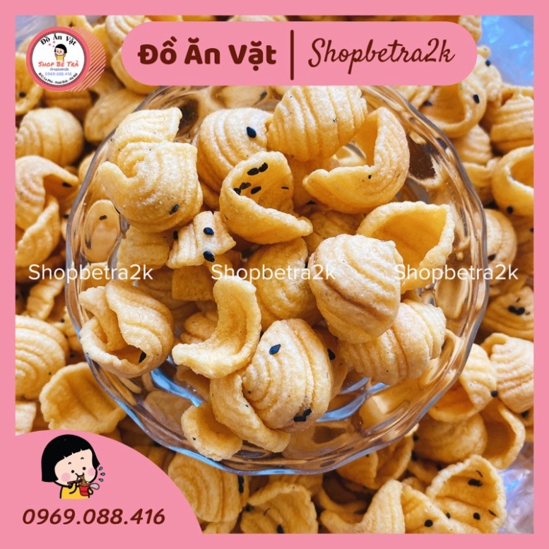 [Xả Kho] Bim snack sò vừng thơm ngon |500gr|