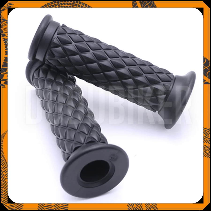 Bao tay nắm xe máy cao su dáng Cafe Racer Classic cổ điển êm tay chắc chắn