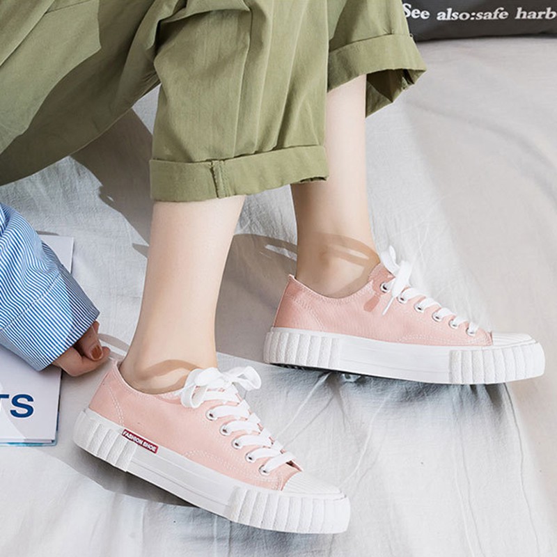 Giày thể thao nữ chất vải đế Fashion Shoes êm chân siêu hot