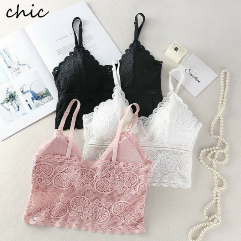 Hàng CHUẨN ĐẸP.  Áo Bra Ren 2 Dây ( Mã 2023 ) Jessica Shop | BigBuy360 - bigbuy360.vn
