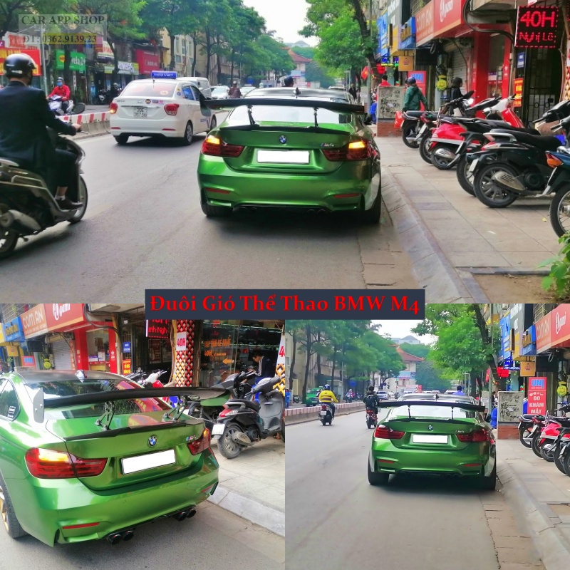 Đuôi Gió Thể Thao Hàng Loại 1 Cao Cấp Lắp Chung Cho Dòng Xe Sedan