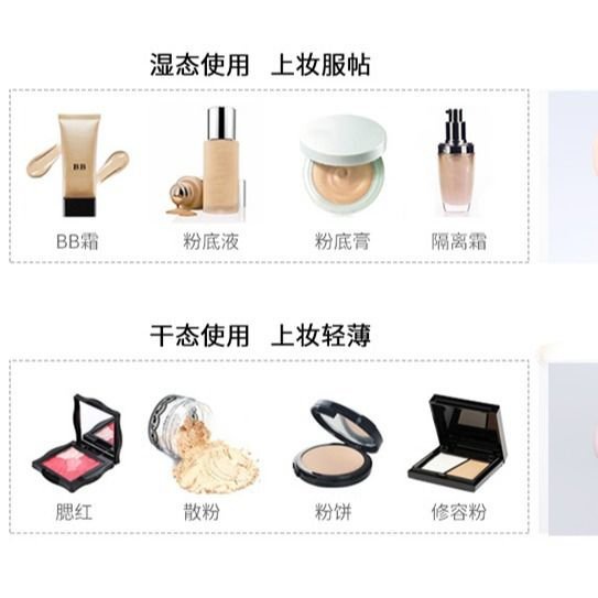 Air Cushion Puff Does Not Eat Powder BBCosmetic Cotton Sponge Wet and Dry Makeup Tool Gourd Beauty Egg