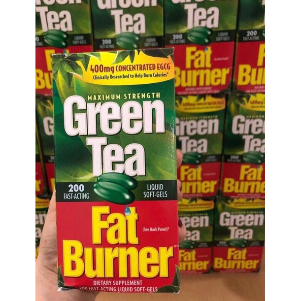Viên uống giảm cân trà xanh GREEN TEA FAT BURNER 200 viên của Mỹ 🇦🇹🇦🇹 Cam kết chính hãng date 2024