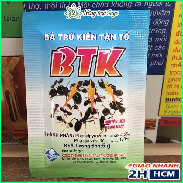 Bả Trừ Kiến Tận Ổ BTK - Túi 5gr