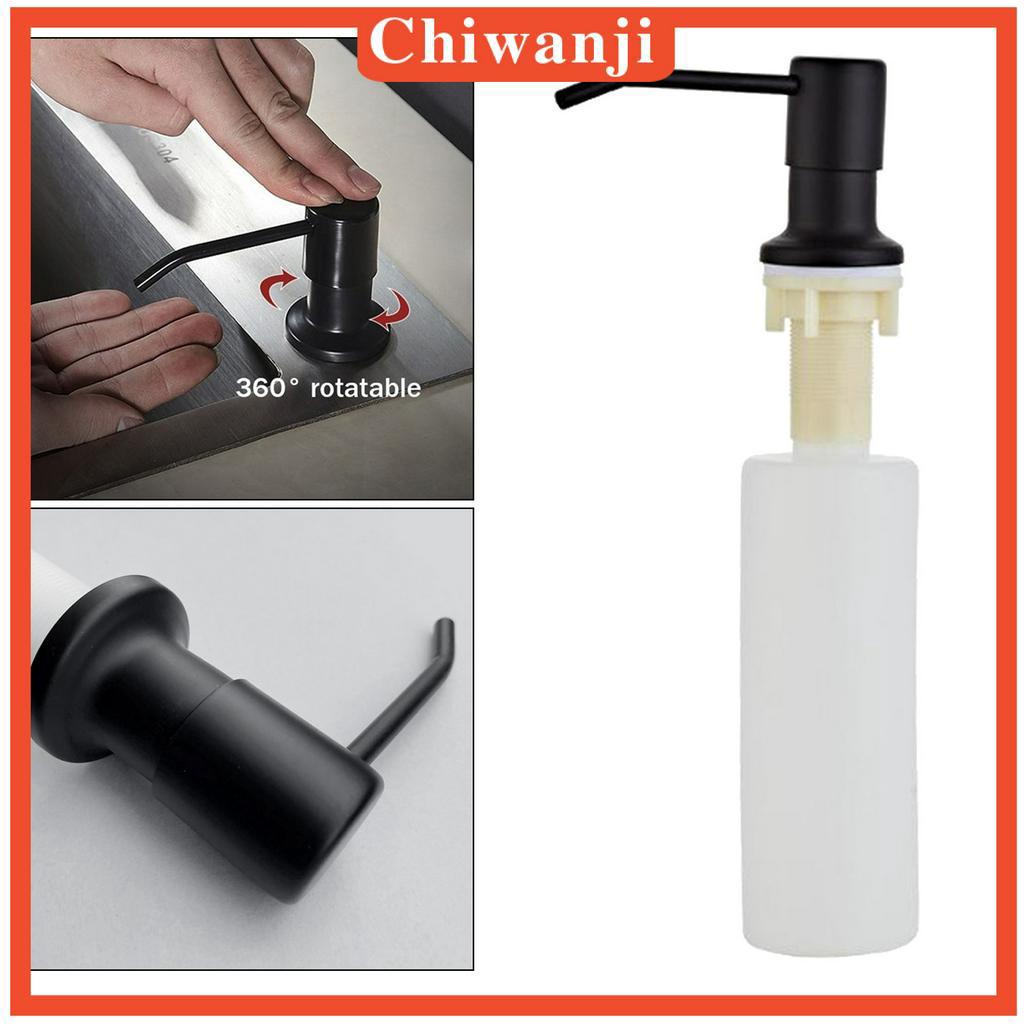 [Chiwanji] Bình Đựng Xà Phòng Lỏng Gắn Bồn Rửa Nhà Bếp
