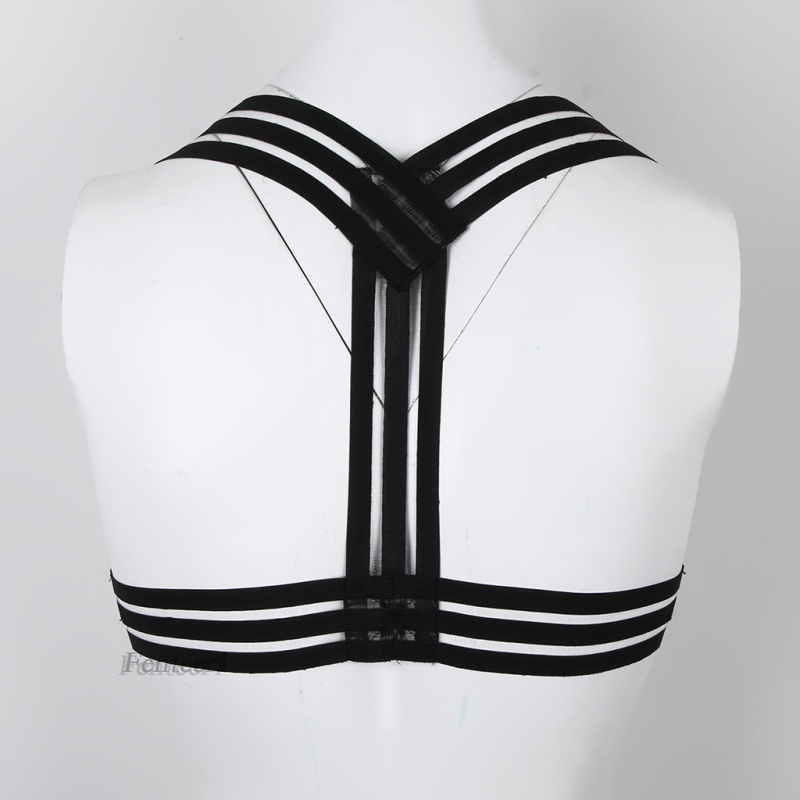 [Fenteer1] Dây Đeo Hóa Trang Punk Body Cho Nam