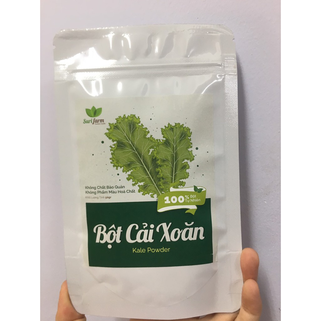 Bột rau cải xoăn Kale Surifarm 50gr