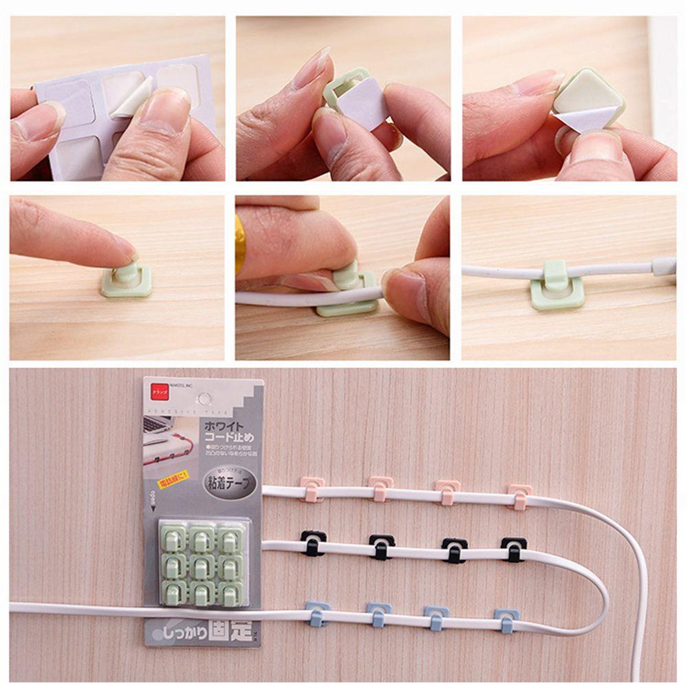 JONYE Set 18 Giá Đỡ Cố Định Dây Điện Tiện Lợi