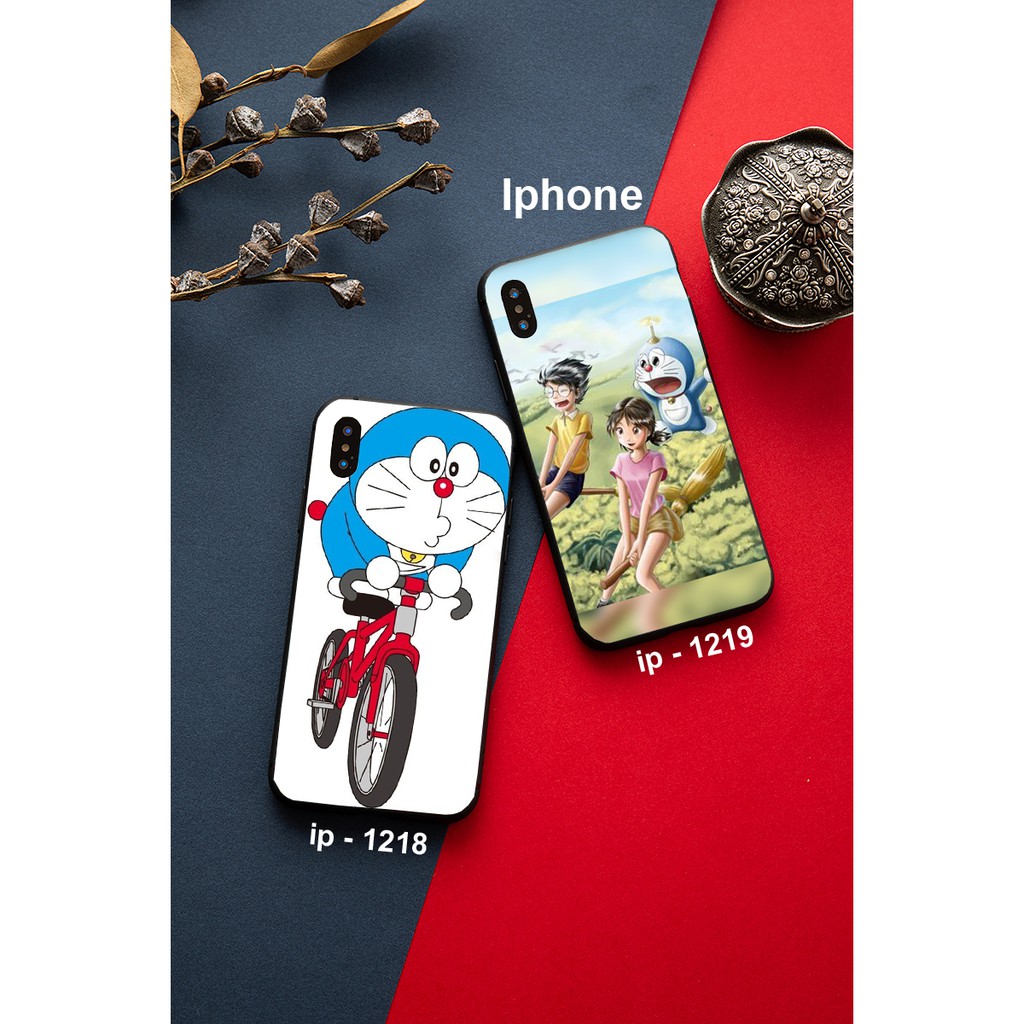 Siêu khuyễn mãi HOT Ốp Iphone Ốp Bộ HÌnh Doremon  In 3D cực đẹp (Shop luôn in hình theo yêu cầu của khách hàng)