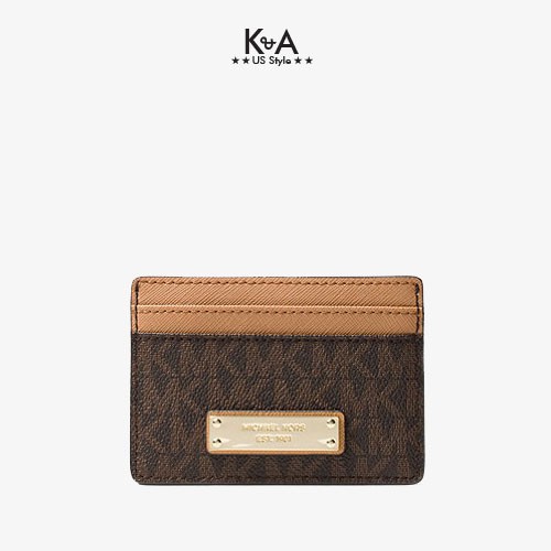 Ví mini Michael Kors hàng hiệu 32F7GF6DOB-JET SET-BROWN