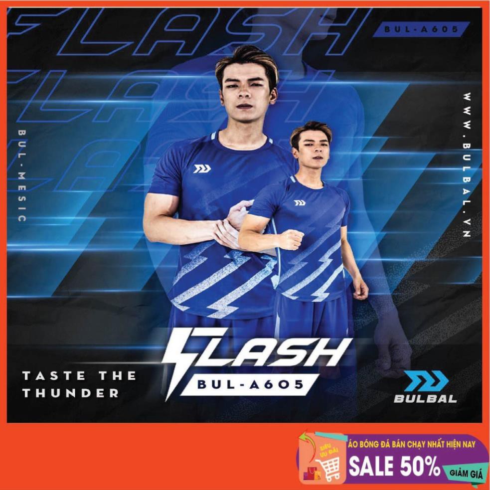 Bộ áo bóng đá không logo BulBal Flash sẵn kho, giá tốt