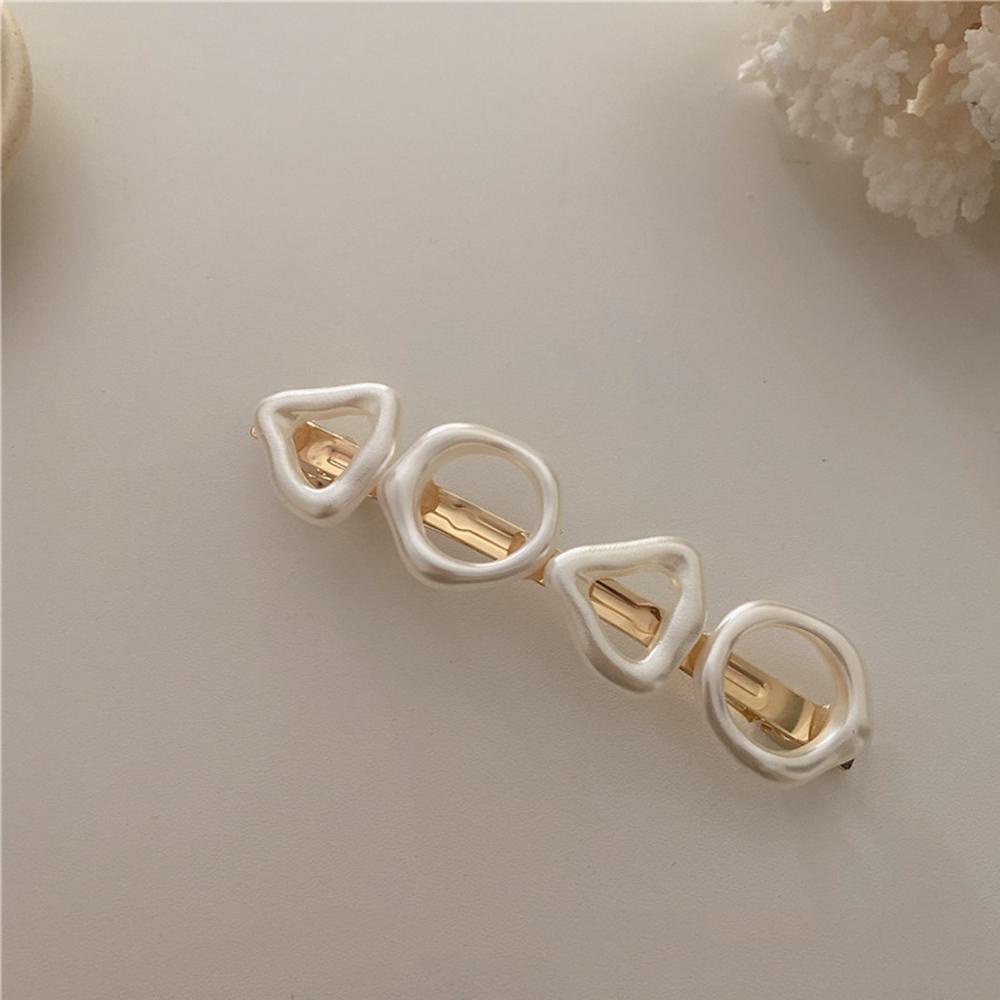 Kẹp Tóc Kim Loại Đơn Giản Phong Cách Vintage WMES15H