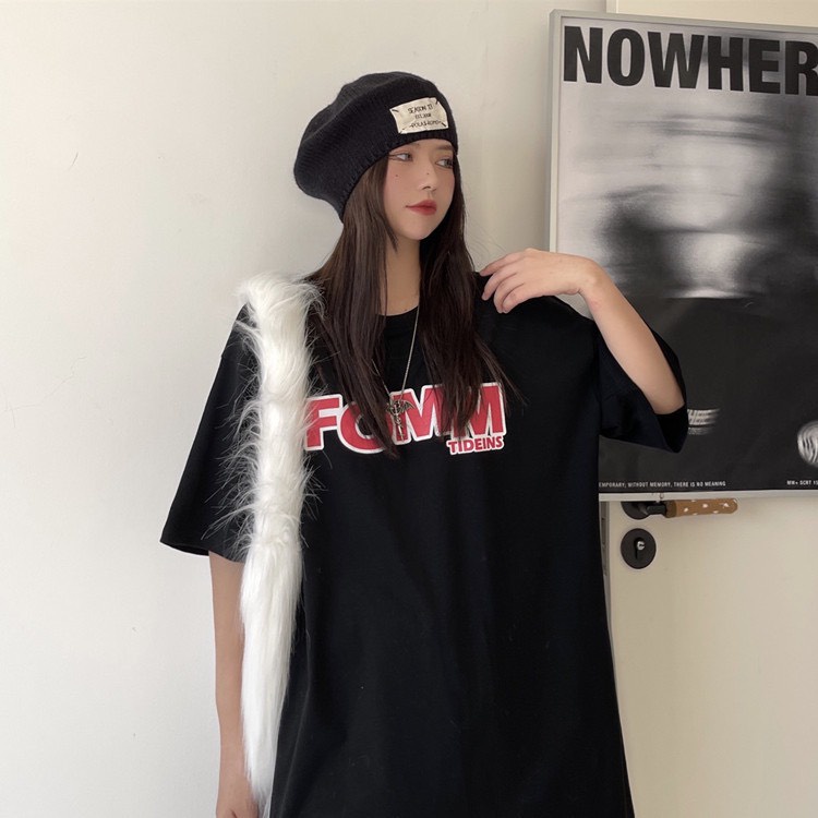 Áo thun tay lỡ form rộng unisex HM1986 3168
