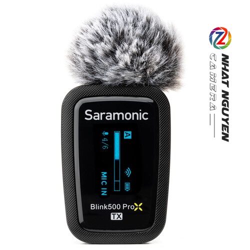 Micro không dây Saramonic Blink 500 ProX B2 ( 2 phát 1 nhận) - Bảo hành 12 tháng