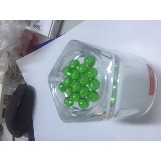 Bộ 2 viên bi màu xanh lá đường kính 6mm hoặc 7mm hoặc 8mm hoặc 9mm hoặc 10mm