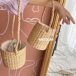 Túi lục bình có lót- CHỤP THẬT [hàng có sẵn] túi du lịch,túi cói