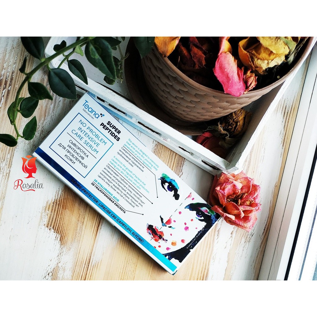 Serum dành cho da mụn Teana Super Peptides No problem intensive