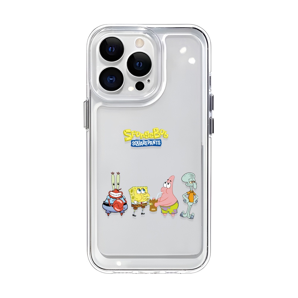 Ốp Điện Thoại Mềm Trong Suốt Hình Snoopy Spongebob Cho iphone 14ProMax 14Plus 13 11 12 7Plus X XR