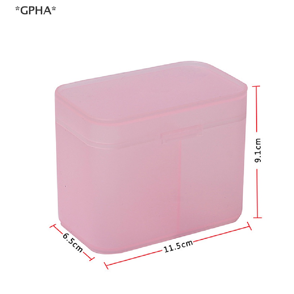 Hộp Đựng Bông Tẩy Trang / Bông Tẩy Trang Hai Ngăn [Hot