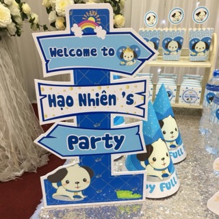 ( Video SP thật) Cây Welcome sinh nhật cho bé