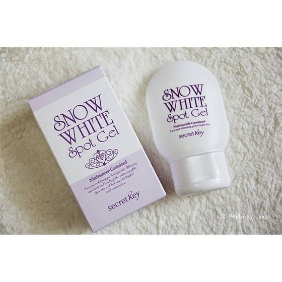 GEL HỖ TRỢ THÂM SECRET KEY SNOW WHITE SPOT GEL