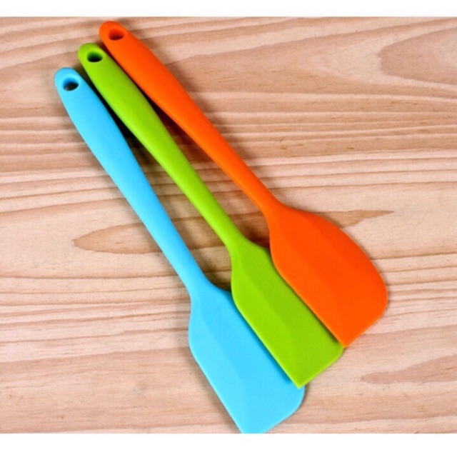 Spatula Silicon 21cm Gậy vét và cắt bột