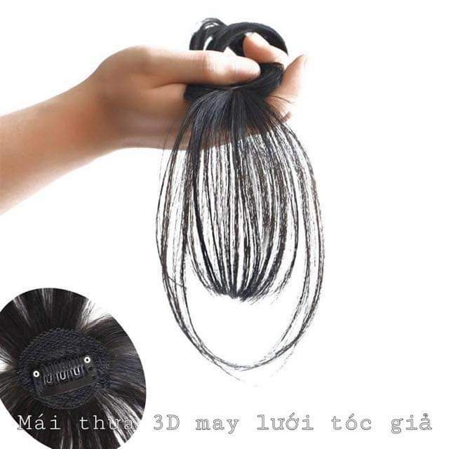 Tóc giả mái  FREESHIP  mái giả 360 độ 3D