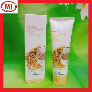 Sữa Rửa Mặt Chiết Xuất Gạo Ra & Gowoori Real Kill 9.9 White Rice Foam Cleanser 120ml