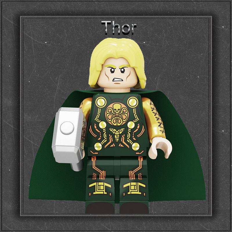 Mô Hình Đồ Chơi Lắp Ráp Nhân Vật Dr.Or Thor Trong Phim Hoạt Hình "Fate/Grand Order" Dành Cho Bé