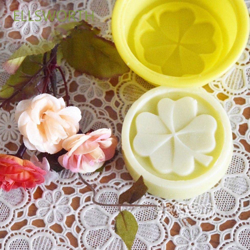 Set 2 khuôn silicon kiểu cỏ ba lá để làm bánh/ xà phòng đa năng