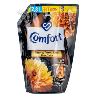 Nước xả vải comfort hương nước hoa thiên nhiên 2,8l bella/ sophia/ jennie