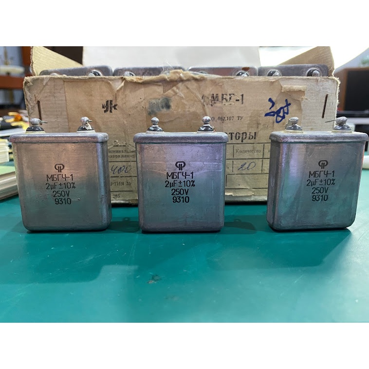Tụ dầu Nga mới 2mk 250v bán lẻ rẻ như bán buôn