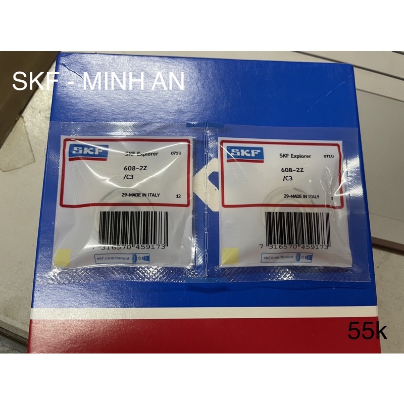 Vòng Bi 608-2Z/C3 SKF Chính Hãng