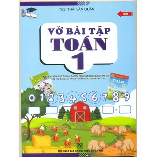 Sách - Vở bài tập toán 1 (chương trình mới)
