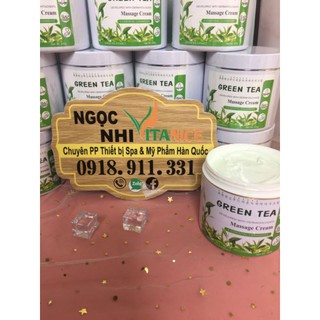KEM MASSAGE TRÀ XANH GREEN TEA