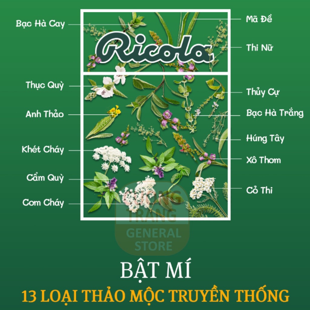 Hộp kẹo thảo mộc Ricola Finest Selection 100g