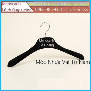 Móc Nhựa Nam Vai To 30 Chiếc Treo Quần Áo Nam