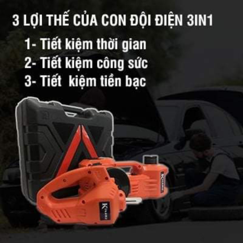 Con đội điện tử 3 in 1