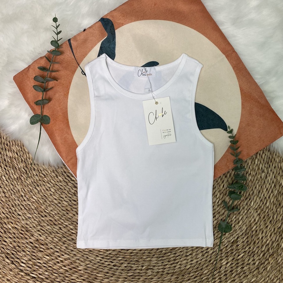 Áo croptop nữ TATO C.03 sát nách ba lỗ thun không tay kiểu ôm body tank top vải cotton co giãn tốt | BigBuy360 - bigbuy360.vn