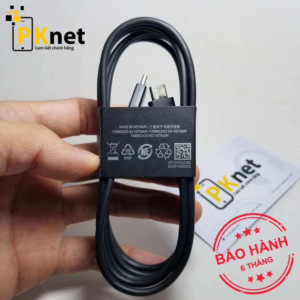 Cáp sạc nhanh type C Samsung chính hãng 1.8M - Type C to Type C