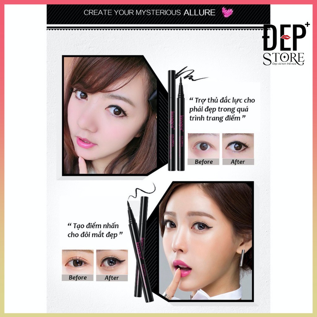Bút Kẻ Mắt Siêu Mảnh IMAGES Chống Thấm Nước, Lâu Trôi | BigBuy360 - bigbuy360.vn