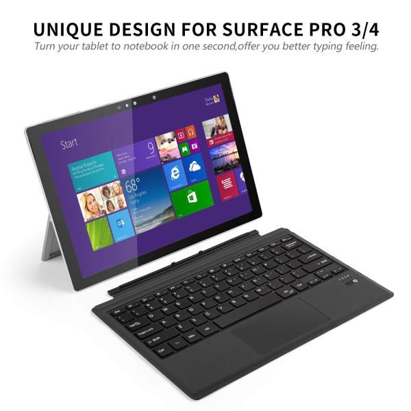 Bàn Phím Bluetooth Không Dây Cho Microsoft Surface Pro3/4/5