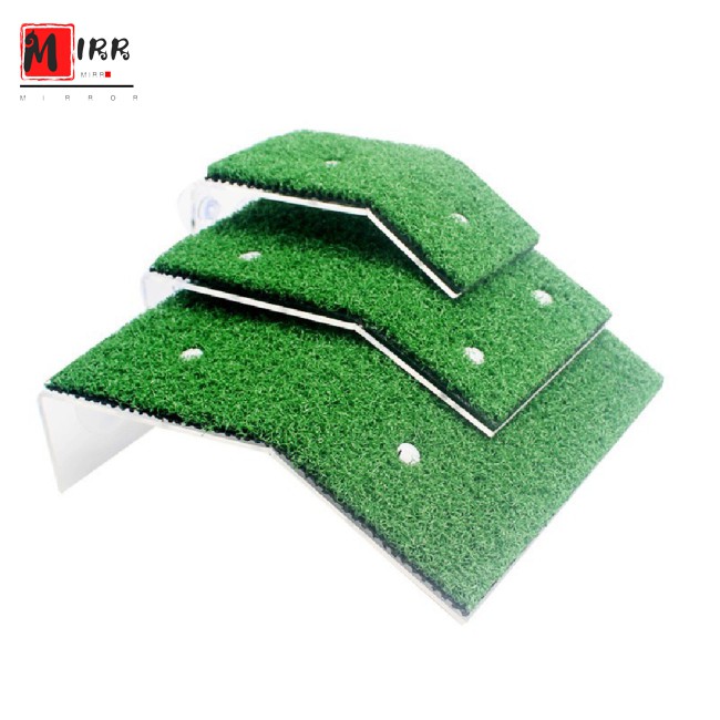 Thảm cỏ trang trí hồ nuôi rùa tiện dụng