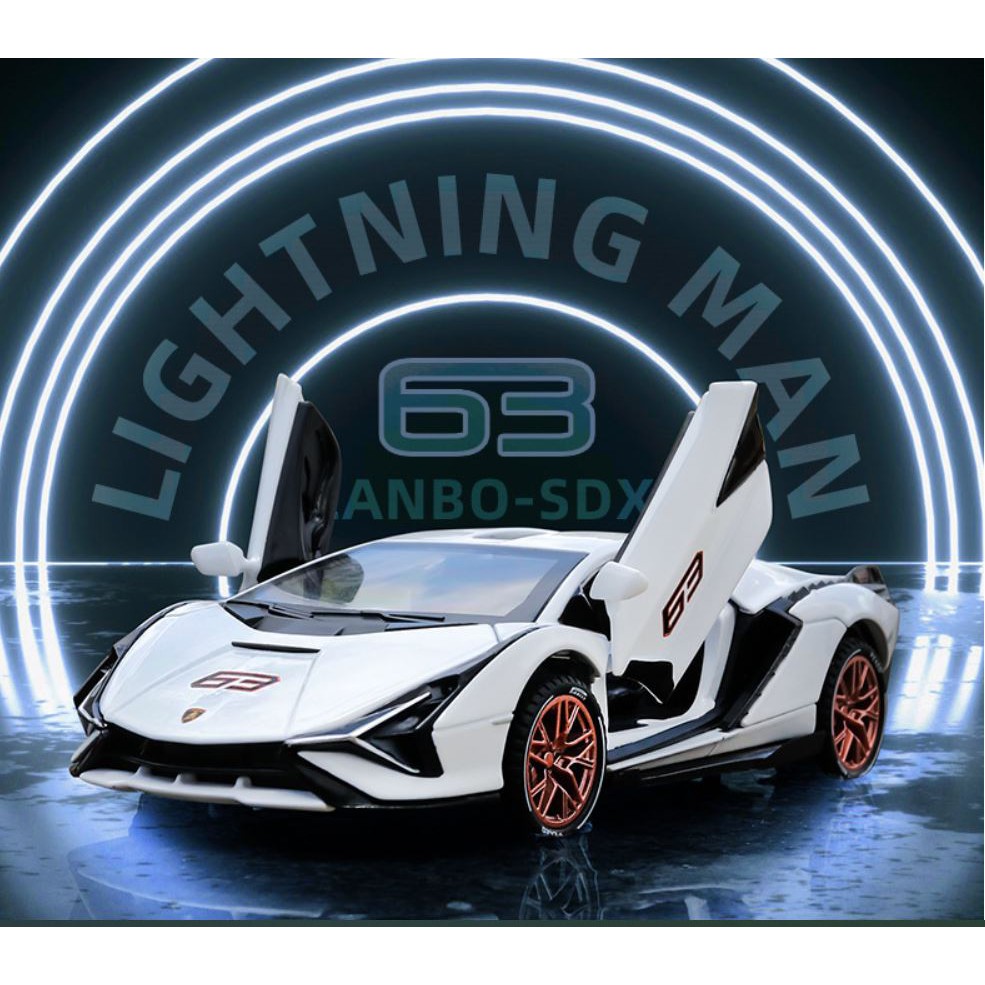 Xe mô hình kim loại Lambo Lighting tỷ lệ 1:32