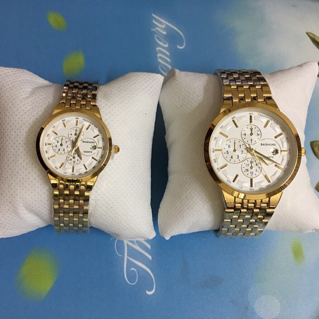 đồng hồ nam baishuns "KHỞI NGHIỆP" dây vàng may mắn giá siêu rẻ | BigBuy360 - bigbuy360.vn